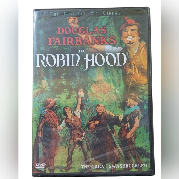 Source Unknown Other - Robin Hood DVD: 1922 Douglas Fairbanks Silent Movie B&W  The Great Swashbuckler